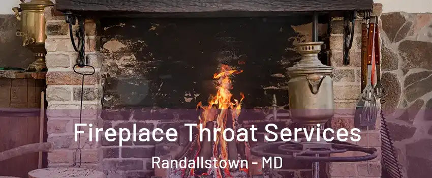  Fireplace Throat Services Randallstown - MD