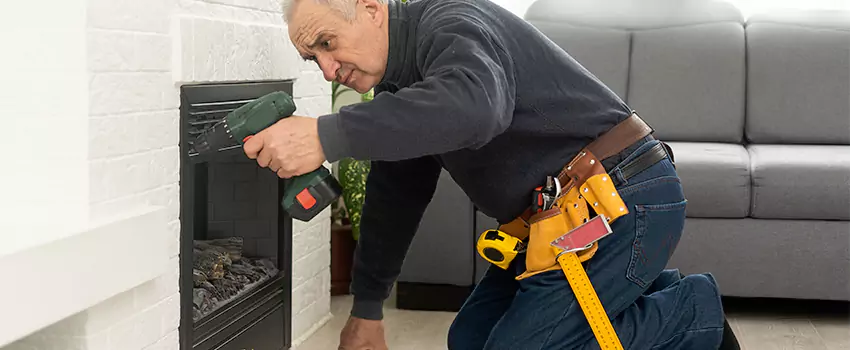 New Indoor Fireplace Installation in Randallstown, Maryland