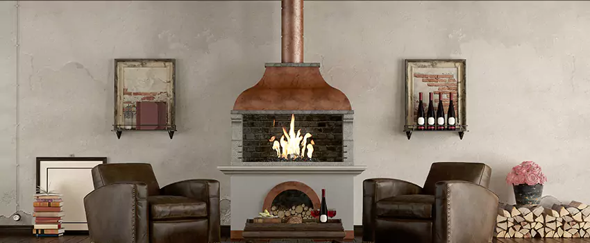 Thelin Hearth Products Providence Pellet Insert Fireplace Installation in Randallstown, MD
