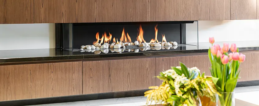 Double-height Fireplace Design Refurbishment in Randallstown, Maryland